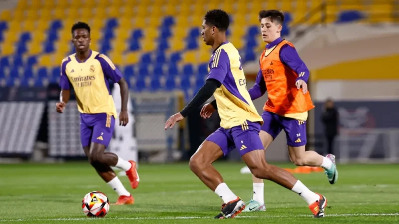 Jude Bellingham entrainement Real Madrid